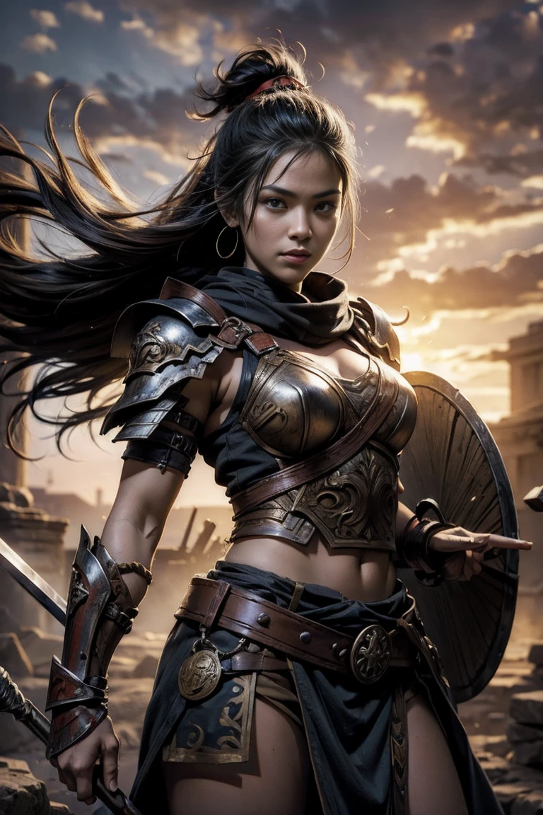 Draw Art School Subject as Warrior!