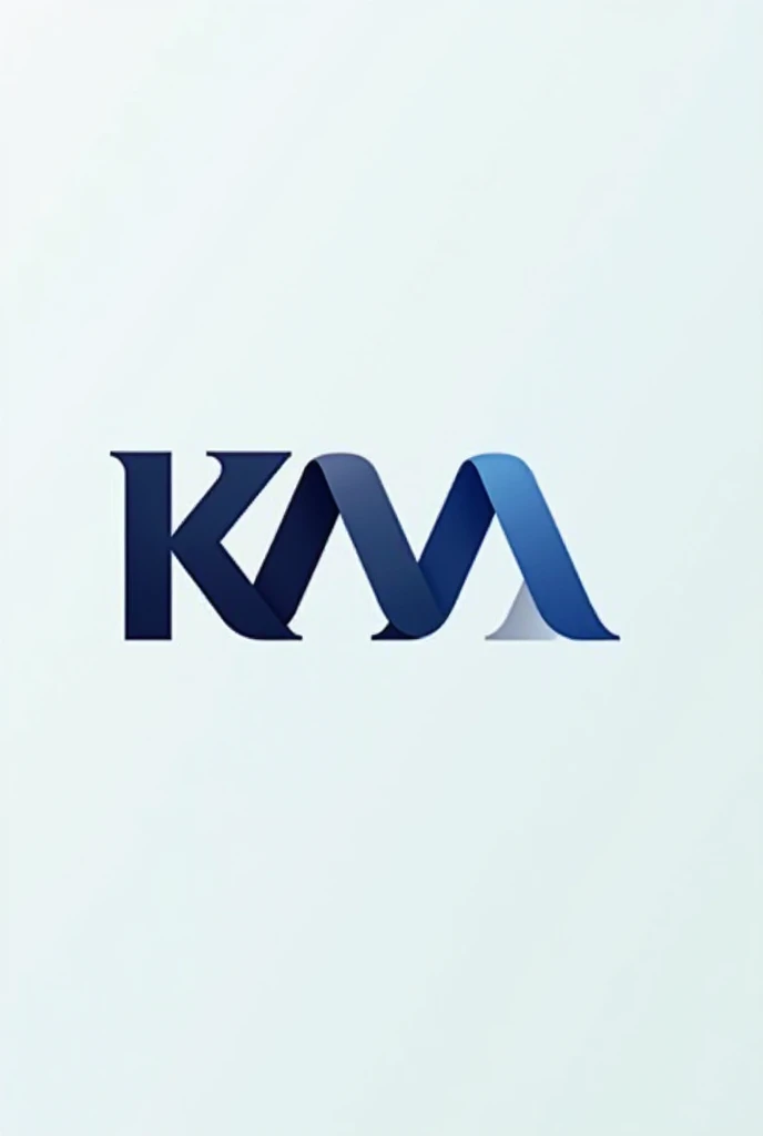 Make a logo for a data network company with the letters K, M and A