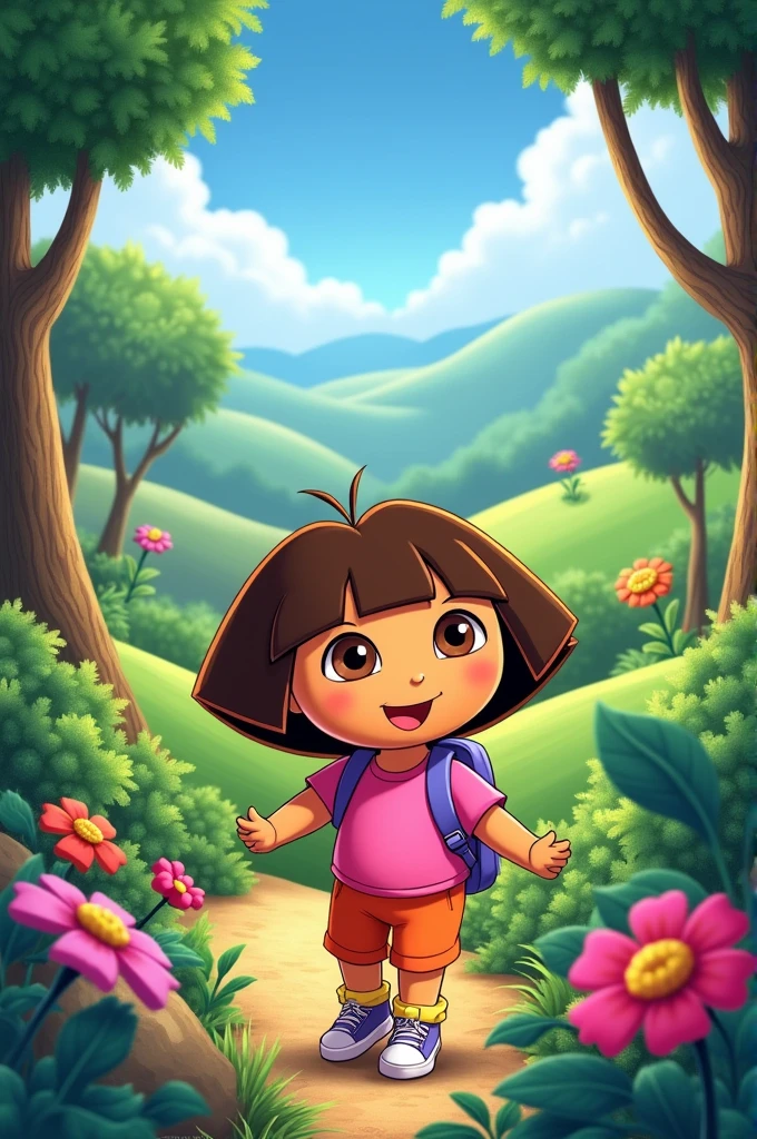 I create a wallpaper with the name Dora