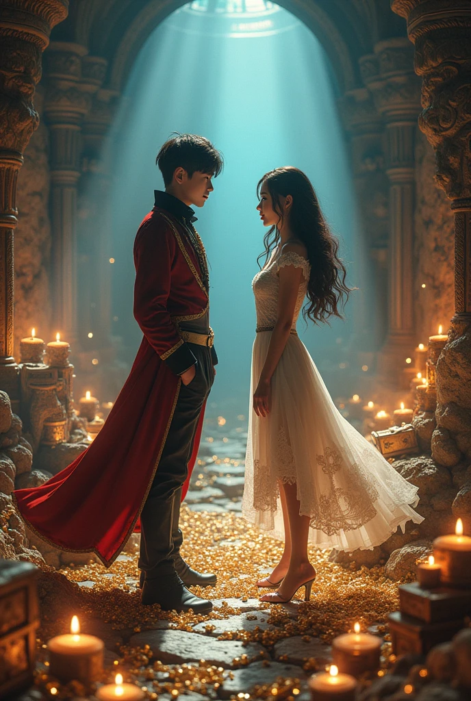 Haruto of treasure and Karina aespa
