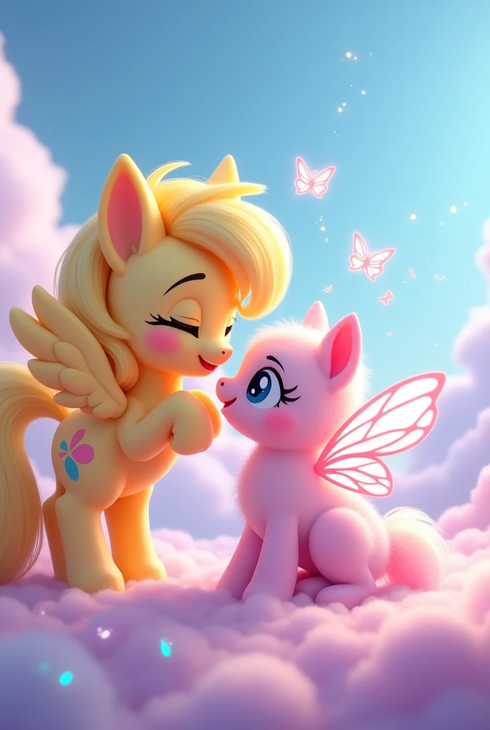 Fluffle Puff:Fluttershy! Please! and Fluttershy:Oh Okay and Fluttershy:Butterfly Wings? and Fluffle Puff:Yes and Fluttershy:Okay Go! and Fluttershy:*Give item Butterfly Wings in Fluffle Puff* and Fluffle Puff:Butterfly! or Wings! and Butterfly:Okay GO! and Fluffle Puff GIF:*Butterfly Wings Cloud My Little Pony* and Butterfly Wings Cloud:*GIF* and Butterfly Wings Cloud:*GIF GoodBye Fluffle Puff Fluttershy!* and Fluffle Puff:GoodBye Butterfly! Fluttershy:i Love You GoodBye Butterfly! *Blushes* Love Music FlutterWonder! Like me!