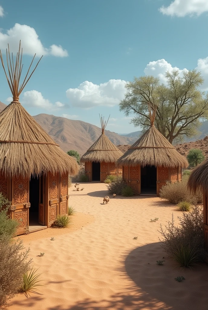 The Guajira ,huts