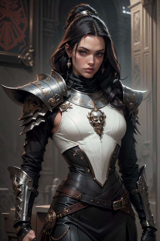 (masterpiece:1.21),(illustration:1.1),best quality,delicate details,refined rendering,Anime style,extremely detailed CG unity 8k wallpaper,toon style,(Guido Daniele:1.21),(masterpiece:1.21),(illustration:1.1),best quality,delicate details,refined rendering,Anime style,(Guido Daniele:1.21),comic,(Japan Anime style:1.21),(Menga style:1.21),(Toon style:1.33),(1boy:1.45),male focus,(solo:1.33),Asian Slim male,slim,thin,adult,handsome face,real skin texture,well-proportioned hands,think eyebrow,Eyeball,dramatic angle,Cool Hairstyles For Men With Wavy Hair,black eyes,solid eyes,thick eyebrows,sleeves_past_fingers,pencil skirt,(((mulher))), (((melhor qualidade))), (((obra prima))), (((adulto))), (((1girl))), ((( corte de cabelo moicano ))), Angelina Jolie, Uma gladiadora cyberpunk mulher de 25 anos com corpo perfeito, alien armor, h.r. Estilo Giger, shoulder pads with metal spines, Gladiadores do Brooklyn, (( corte de cabelo moicano )), tiny leather panties, camiseta de time de rugby rasgada, quase nua no estilo selvagem urbano de Simon Bisley para a capa da revista Heavy Metal, Cabelo loiro curto, Minimum clothing, Metal protection on the left arm with intricate graphics, Dark red with white stars and black and white checkerboard pattern, armadura, cheio de pontas e rebites, (((do joelho pra cima))), cabelos loiro branco curto, no fundo uma parede pintada por Shepard Fairey com um design intrincado