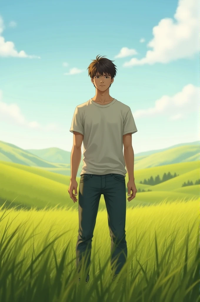 Believe me, a age man in the field