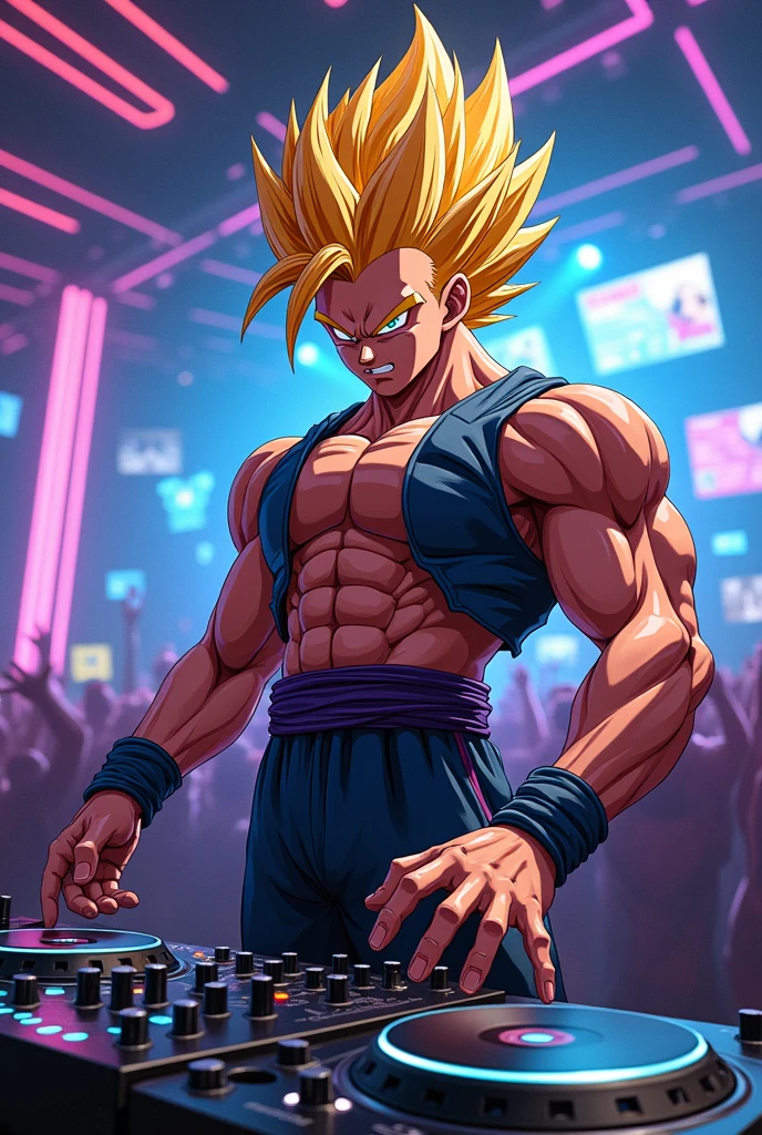 Vegetto Super Saiyayin Dj