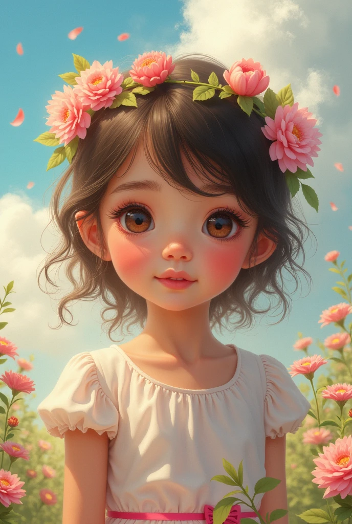 Create an image of a girl 

