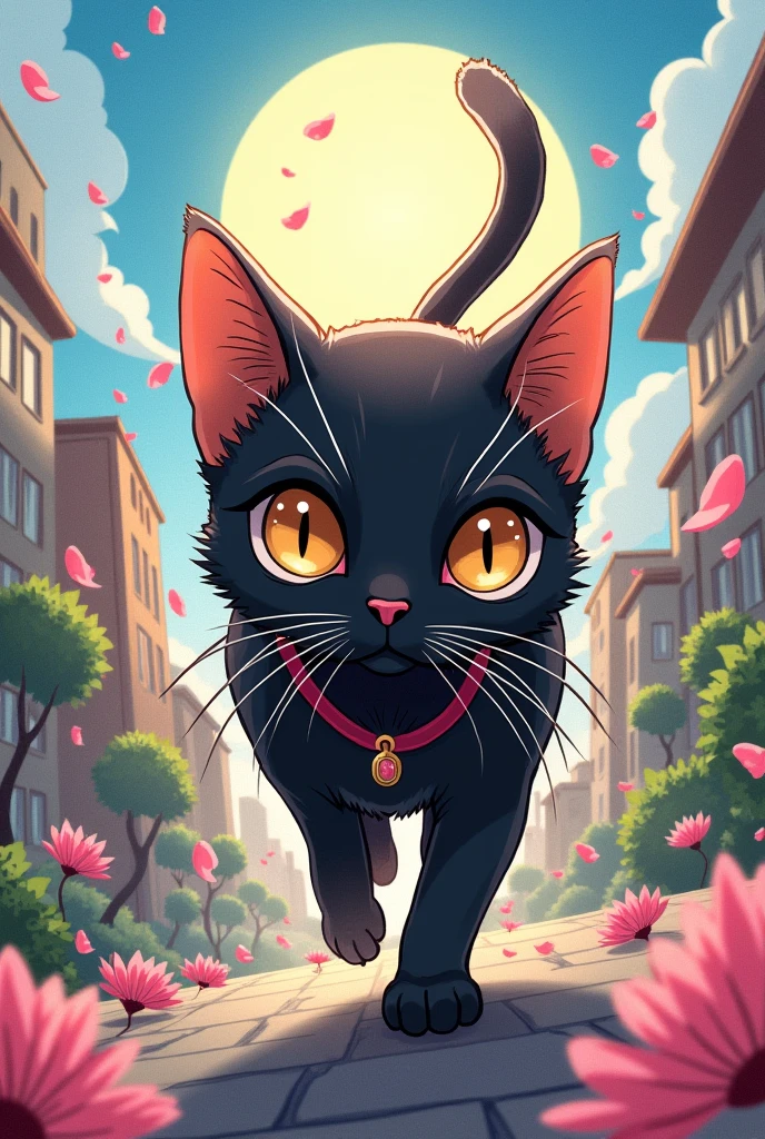 A manga about a cat who wants to save the world 