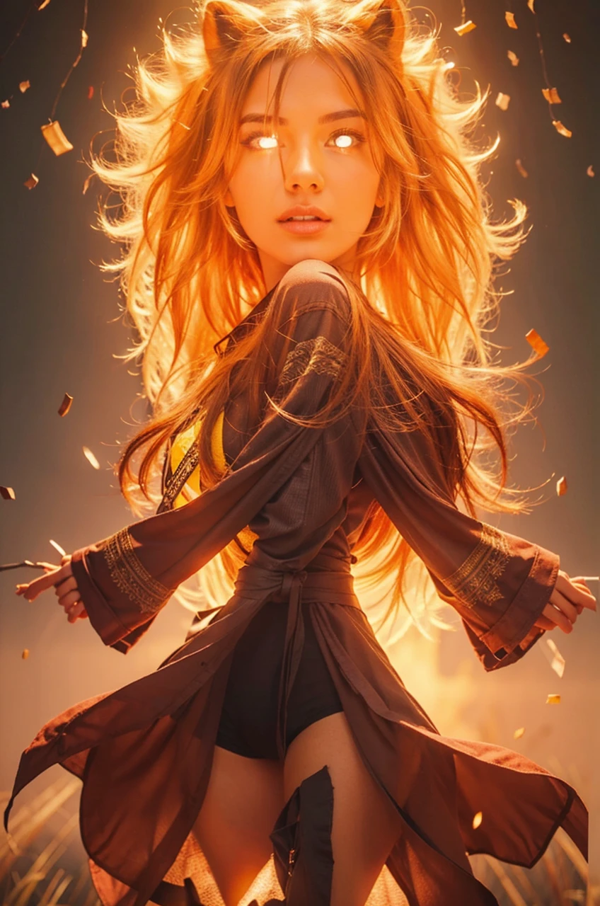 Create something similar but with dark hair