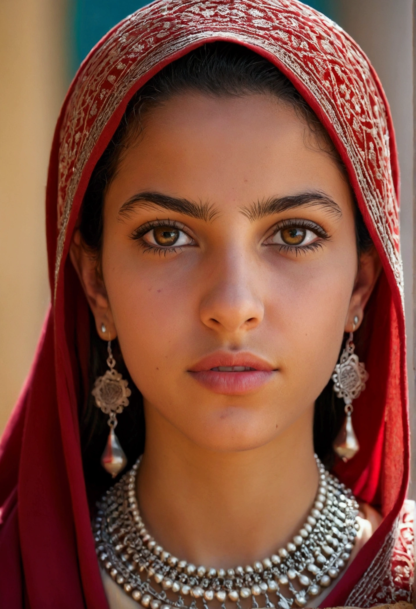 1 fille, espagnol et marocaine, jolie, réaliste