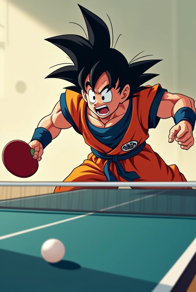 Table Tennis, 2d, Goku