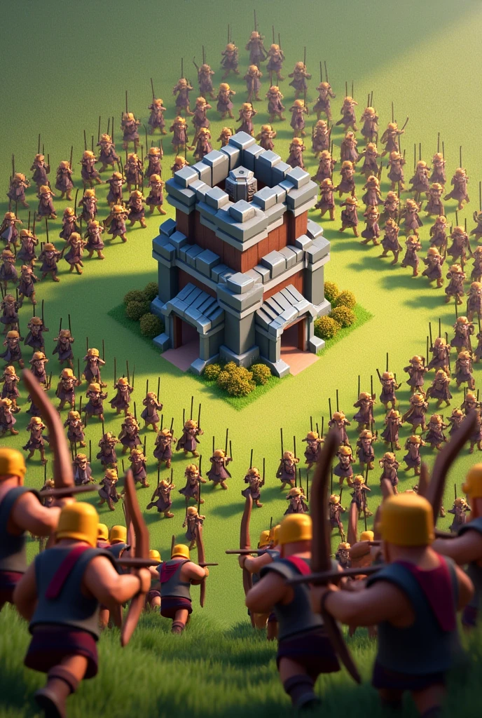 265 Archer troops attacked on townhall 7 clash  of clans in game