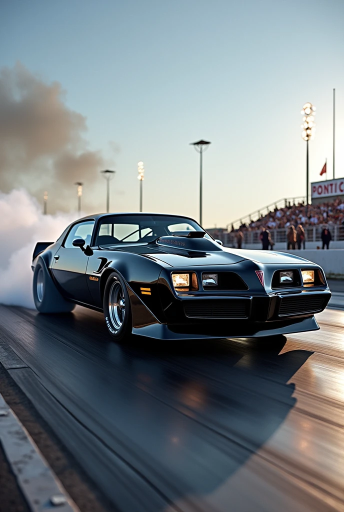 Pontiac Firebird third gen para drag racing con slicks