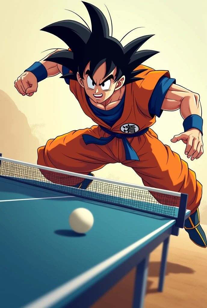 Table Tennis, 2d, Goku