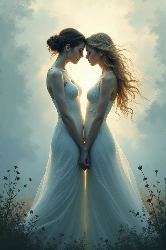 Create a cover for the title: "Intertwined"