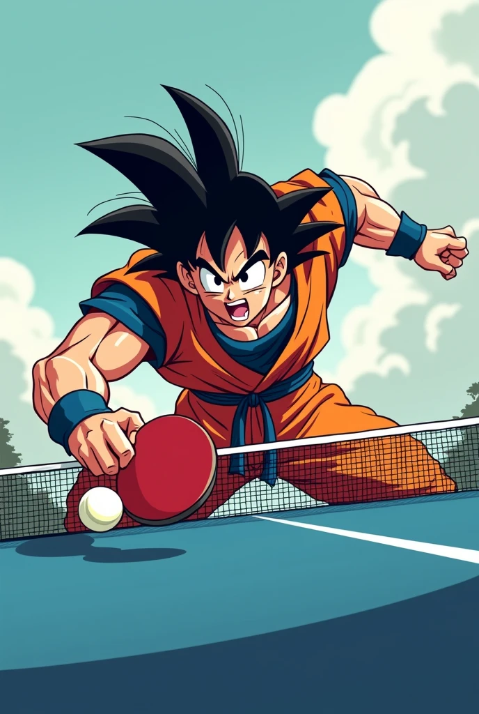 Table Tennis, 2d, Goku