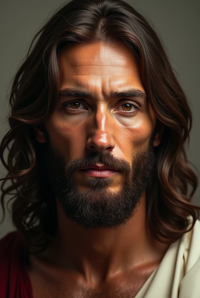 An image of Jesus Christ staring at me ,Very realistic