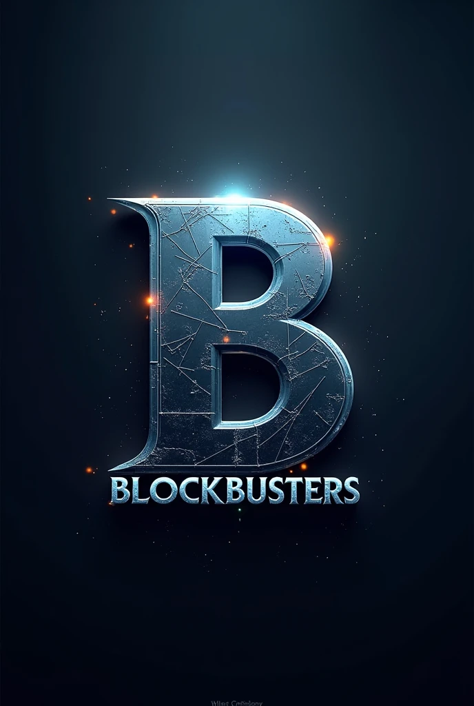 make a epic logo of crypto with the name of BlockBusters