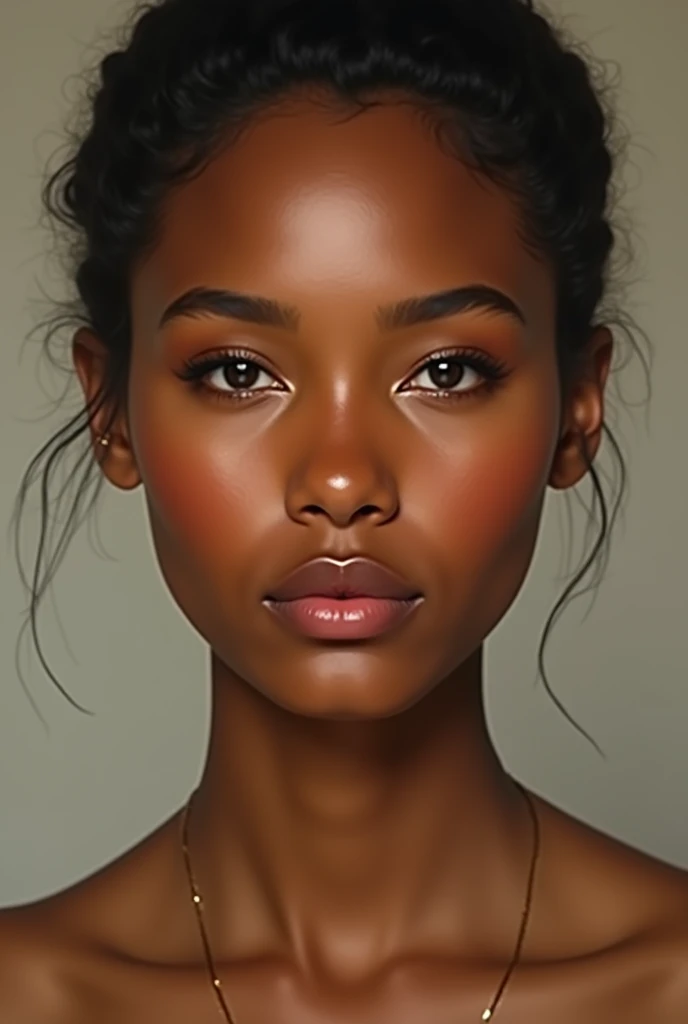 the skin is a little darker in color