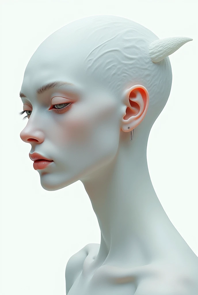 You can create a 2d image for a profile picture that looks very relaxed and very exotic that is not human and is a man and has a white background