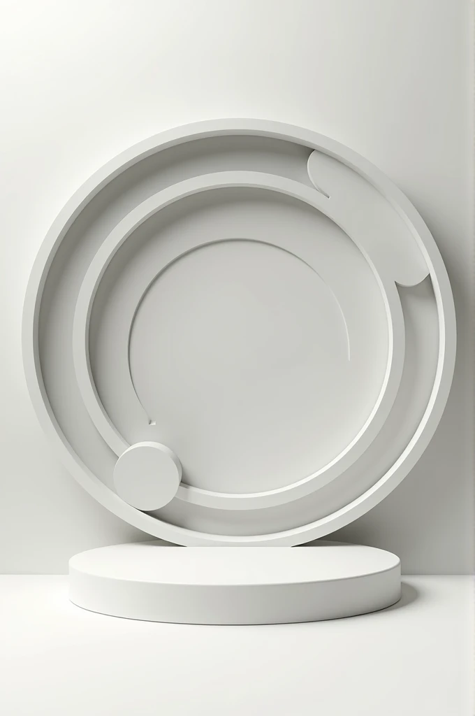 Create several circles together to form a frame 