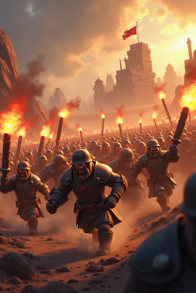 132 wall breakers troops of clash of clans