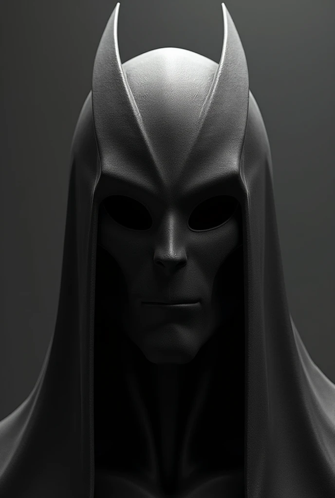 Create me a storm mask that is black ONLY THE STORM MASK NO PERSON NO SWEATER NO NO GLASSES.