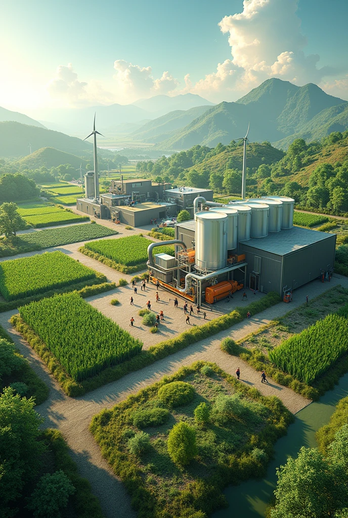 project on biomass production