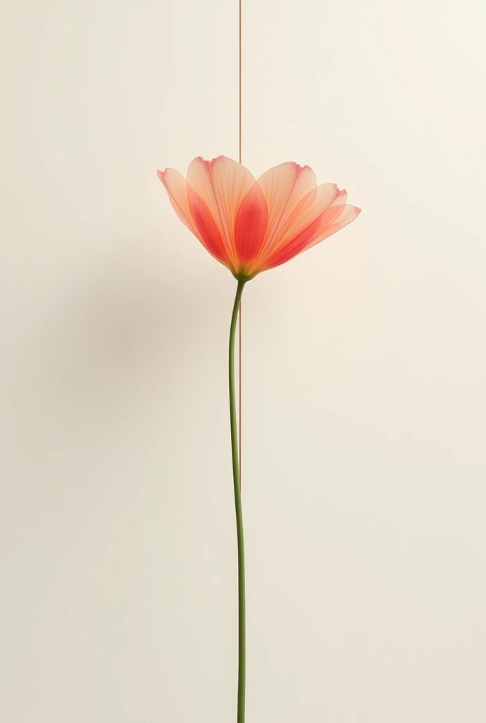 flower in line