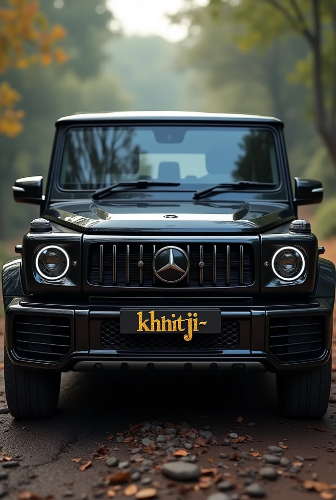 ||||• K$HITIJ •|||| in golden WRITTEN ON NUMBER PLATE OF scorpio indian car IN BALCK COMBO more realistic