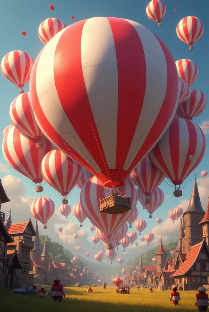 53 ballon of level 8 in clash of clan