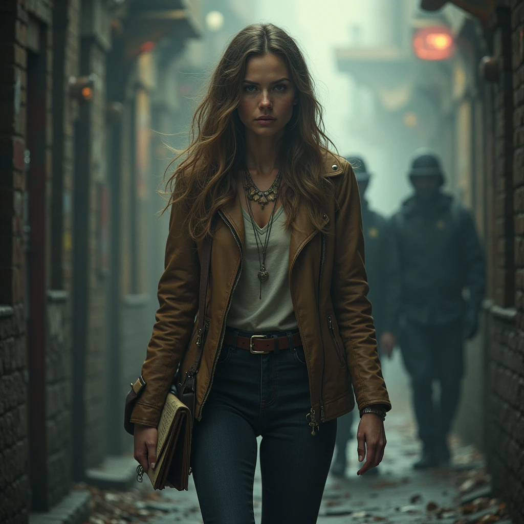 Returning to the modern world, she only took a notebook full of notes, leaving behind the treasure, but with the satisfaction of having fulfilled his mission.