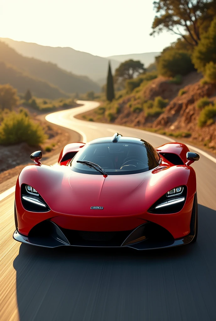 Red car