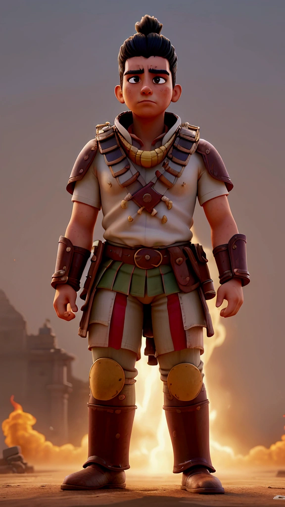 3 – Cuauhtémoc – The Impulsive Warrior Cuauhtémoc is a young and impetuous, with a burning desire to prove his worth in battle. He is courageous, but sometimes you act without thinking about the consequences. Your loyalty to your people is unquestionable. Ele tem uma cicatriz no rosto, result of a battle, which he wears as a symbol of honor.