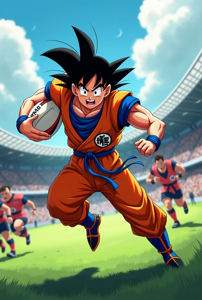 Rugby, 2d, Goku