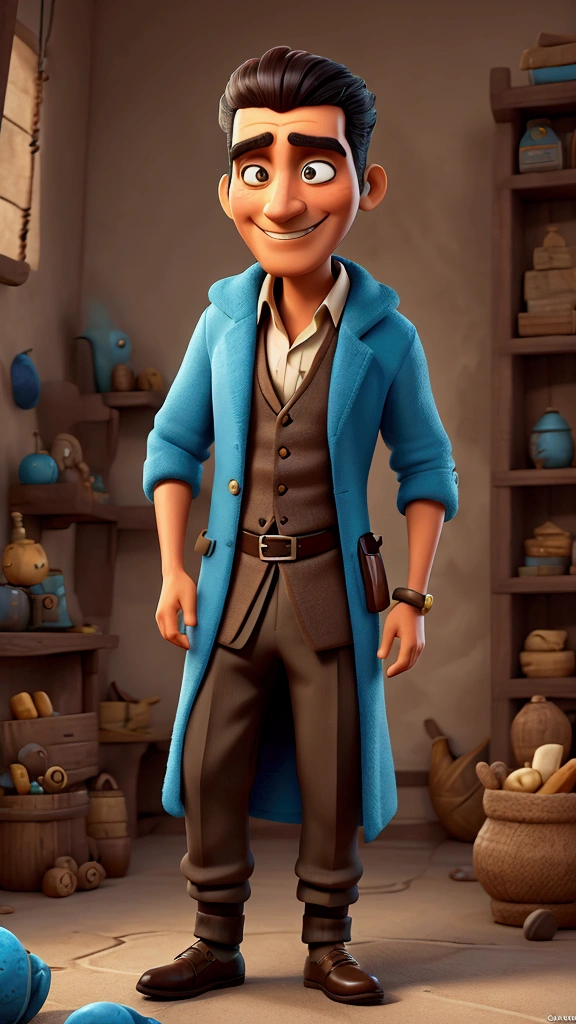 5 – Eztli – The Cunning Merchant Eztli is a businessman, known for his cleverness and ability to negotiate. He is friendly and charming, always looking for opportunities to expand your business. Although, he can also be manipulative when necessary, has good conversations to convince people. He has a sly smile and wears a necklace made of small objects he collected on his trading trips..