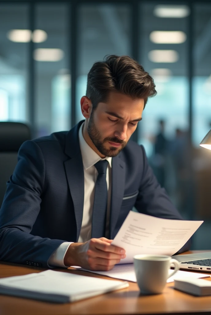 A worker has an important report to deliver at the office. Instead of leaving it to the last minute, decide to finish it today. In doing so, Avoid the stress of a last minute rush and ensure that the report is well done.