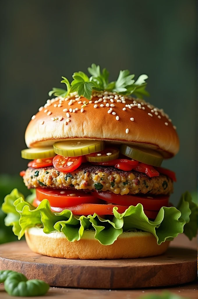 Aburguesa vegetariana