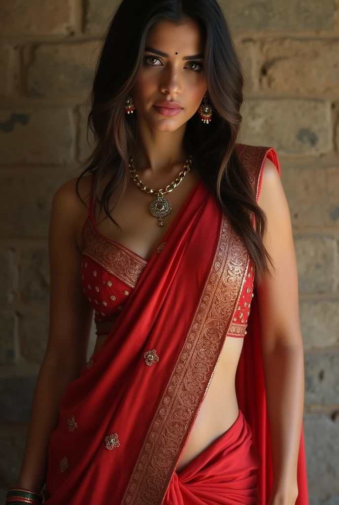 sexy indian women, saree, navel, big tits