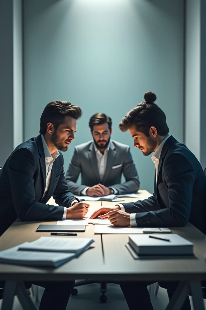 Two employees dedicated to consulting work and one who doesn&#39;t want anything 
