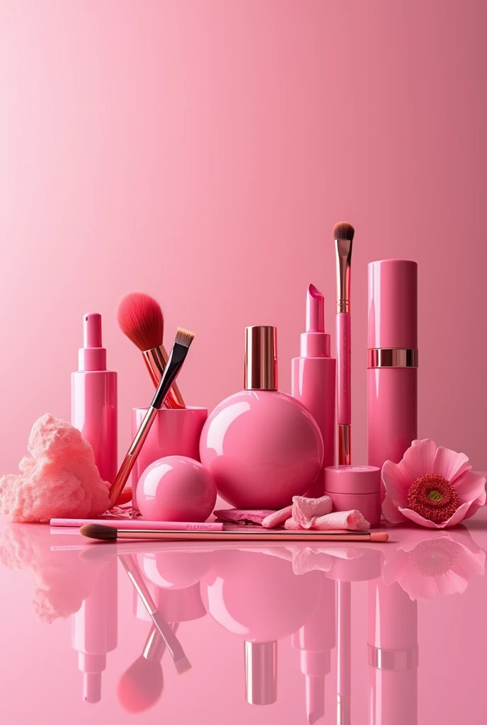 Make a disclosure to my wife. Tema Simony Costa Make-Up, all pink theme. Speaking open agenda, and to guarantee your appointment now. All-female theme but without using people in the photo. Use all descriptions please 