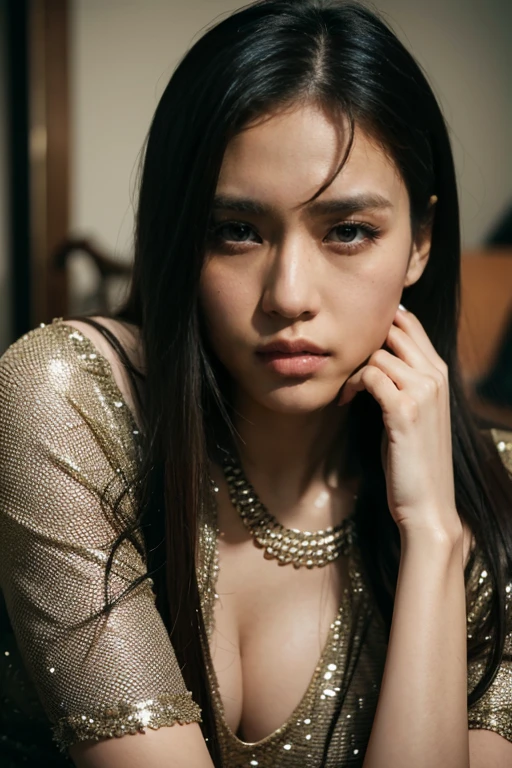 highest quality,ridiculous,Dramatic,2 Arav ladies wearing realistic women's suits,2 female students,Very detailed details of the face,Real skin texture,HD Skin,Night view,Standing in the school square, Still image of 007, Pageant rendering, model, Luxury, Shoulders visible, Network mode, Still frame from movie - ar 16:9