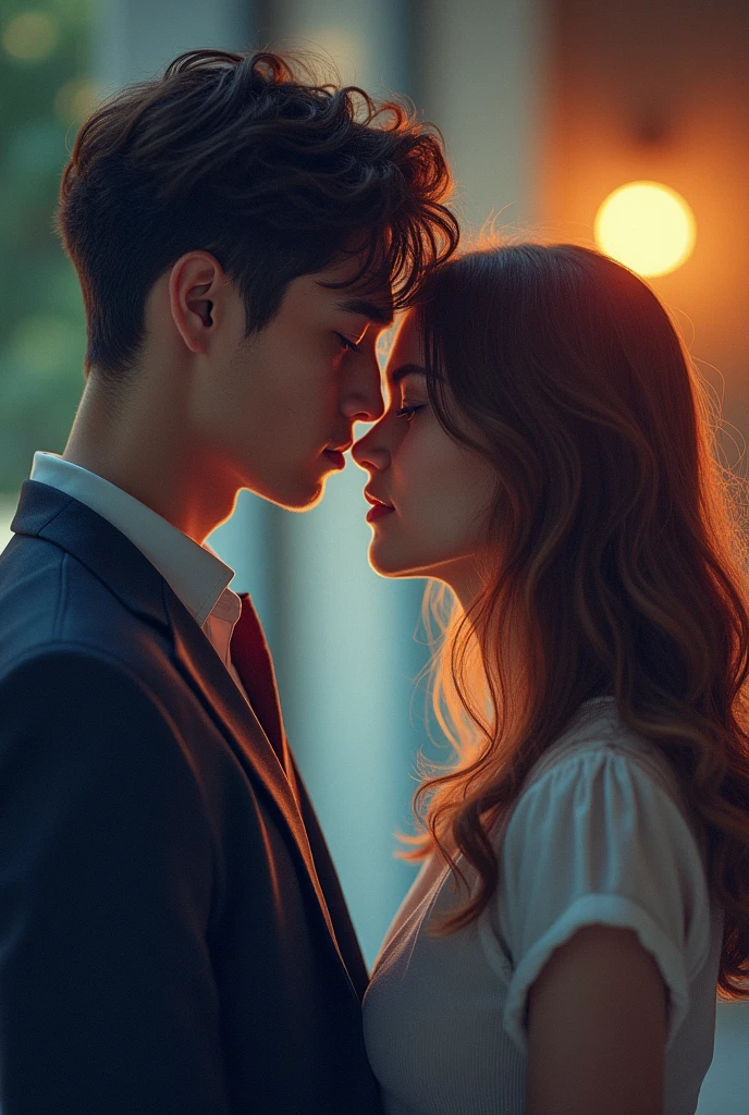 make me a book cover entitled "Breaking The Silence", a teen fiction romance story about a hearthrob and an unpopular girl, the author's name is "Justination"