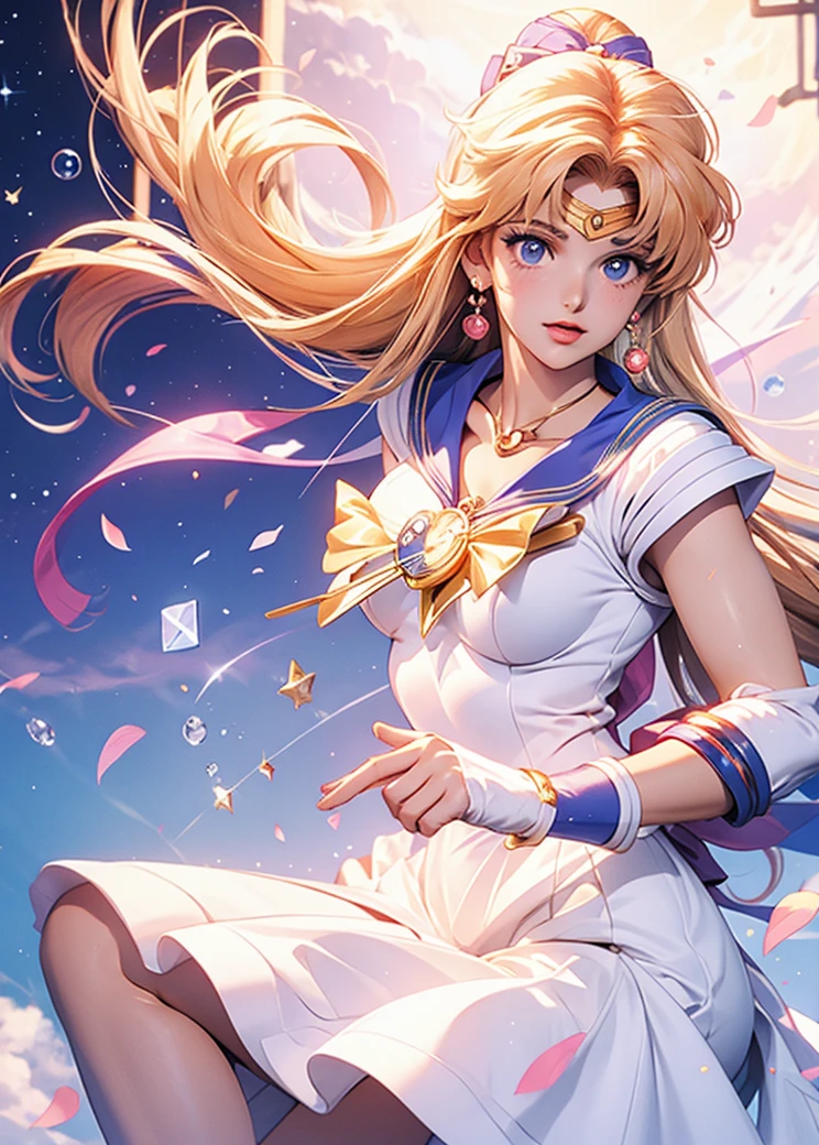 Woman, adult, large breasts, Sailor moon cosmos, sailor moon cosmos dress