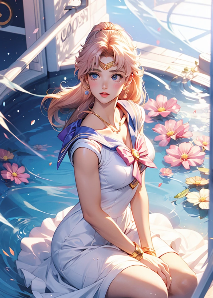 Woman, adult, large breasts, Sailor moon cosmos, sailor moon cosmos dress