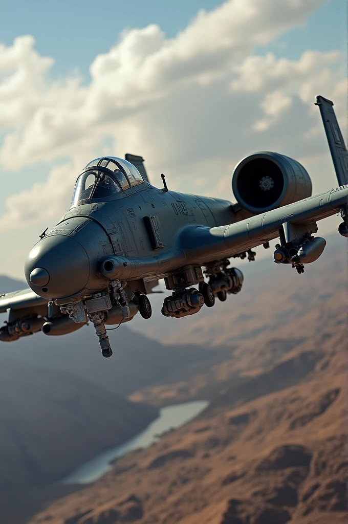 Create an A-10 Thunderbolt to support infantry