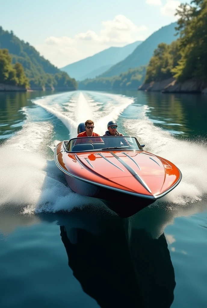 A 10 reais speedboat