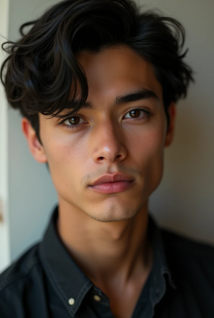 A handsome boy is it what you call handsome.He should have the tajik look