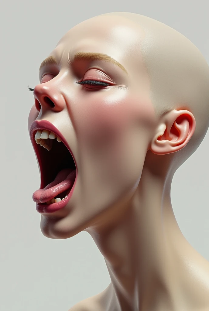 Positioning of cavum profile open mouth