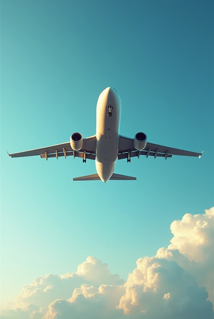 An animation of a plane flying peacefully in a clear sky, which then transforms into a dramatic image from an old newspaper with headlines about plane crashes.