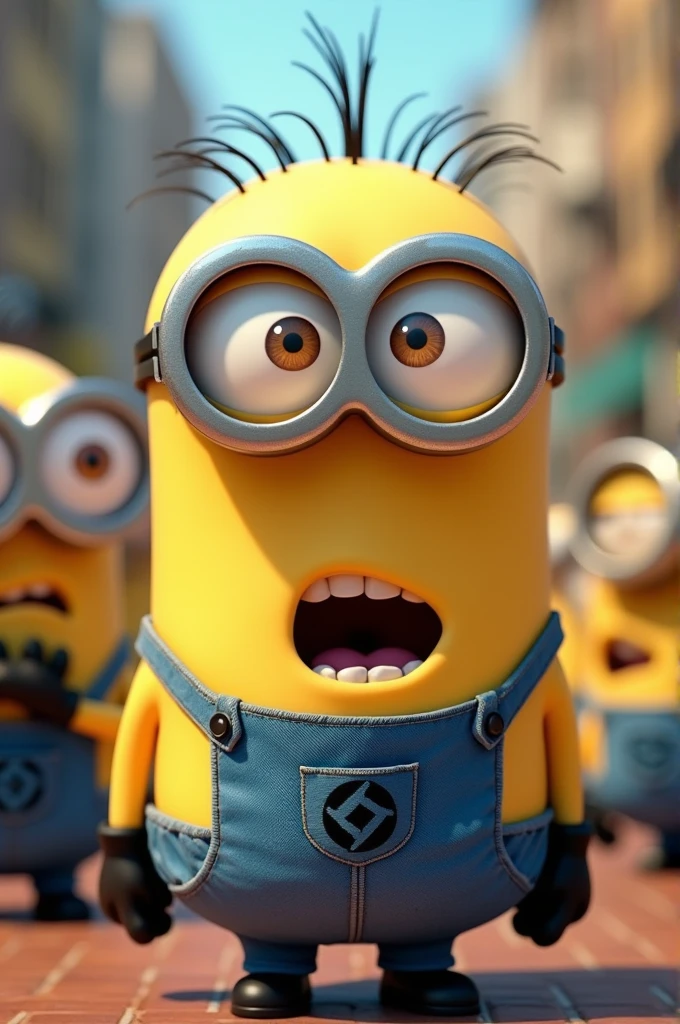 Minions from the movie Despicable Me
